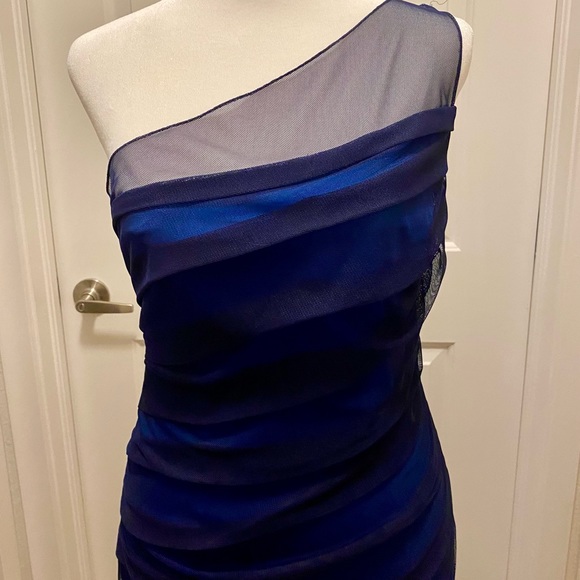 Jill Stuart asymmetrical, one-shoulder midi dress (4) - Picture 4 of 13